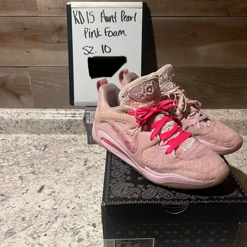 KD Aunt Pearl pink foam